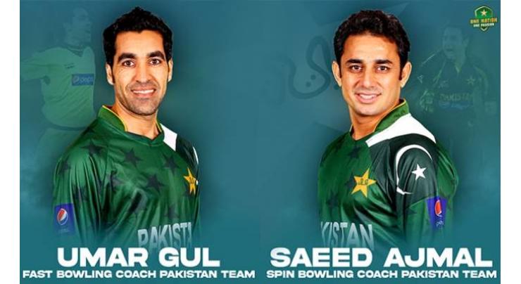 Umar Gul and Saeed Ajmal appointed as Bowling Coaches for Men's National Team