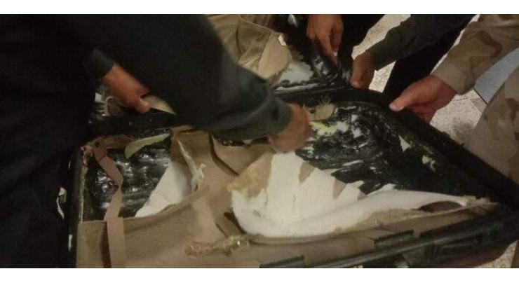 840 grams ice recovered from air passenger