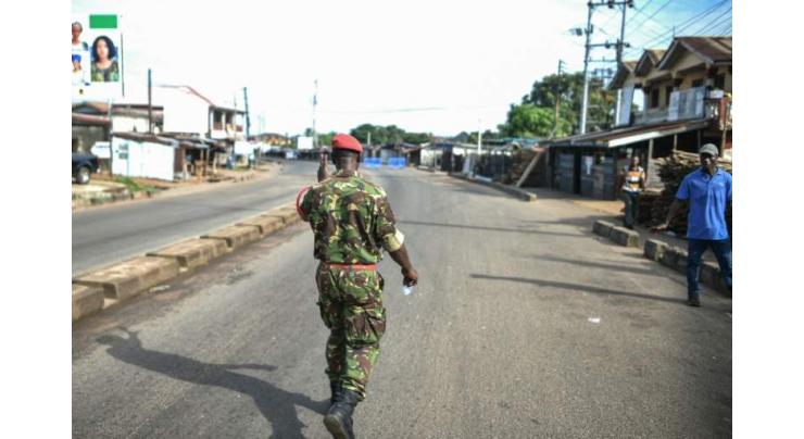 Curfew partially lifted in SLeone capital as govt says calm restored