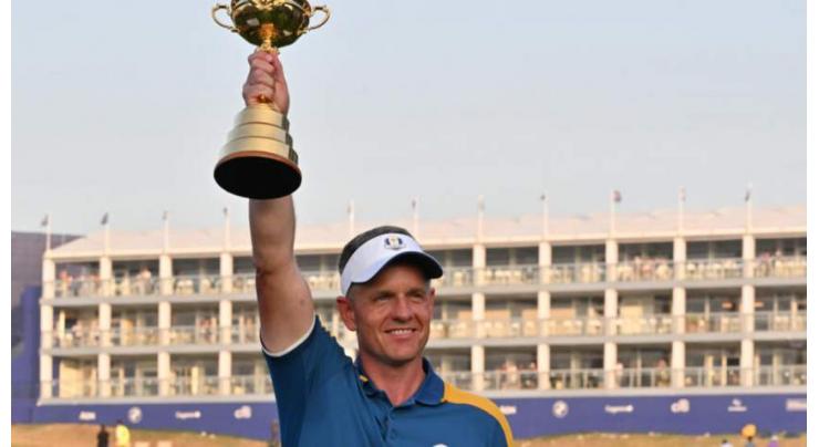 Donald to remain Europe's Ryder Cup captain for 2025 in New York