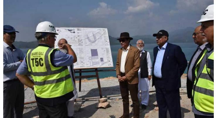 WB delegation visits Tarbela 5th Extension, Dasu Hydropower Project