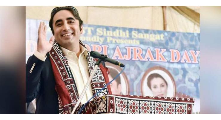 Bilawal greets people on Sindhi Culture Day