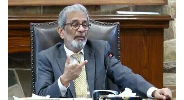 Caretaker Sindh Chief Minister Justice (Retd) Maqbool Baqar forms technical body to evaluate rates of Karachi Safe City project equipment, software