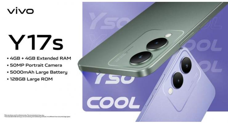 Embrace the New Cool with vivo Y17s – Now Available with 4GB + 4GB Extended RAM