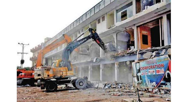 Anti-encroachment operation continues
