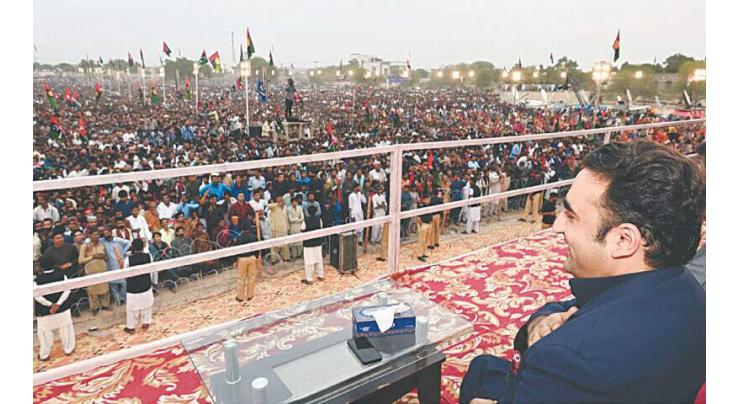 Bilawal's rallies schedule for election campaign