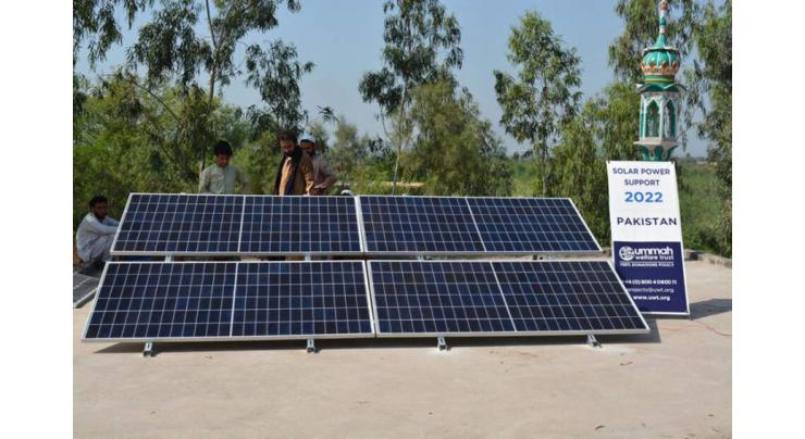 OLMT’s solar power conversion underway