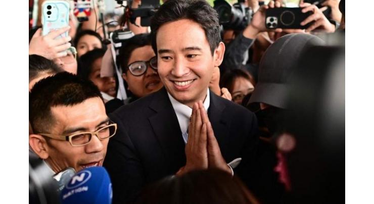 Thai political upstart Pita survives another day