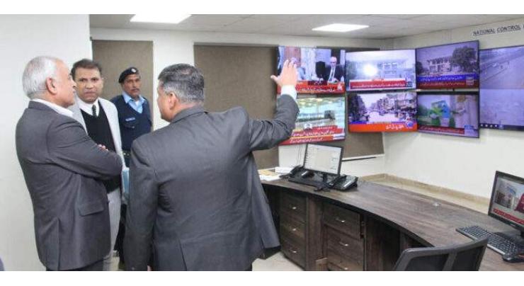 DC visits control room set up for General Elections 2024