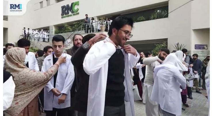 RMC holds White Coat ceremony to welcome first-year students