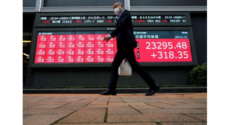 Asian stocks mixed after Wall St record, eyes on Evergrande impact