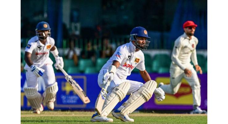 Sri Lanka openers take command in Afghanistan Test