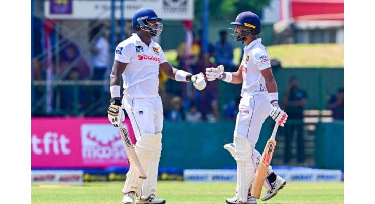 Mathews, Chandimal tons put Sri Lanka in control of Afghan Test