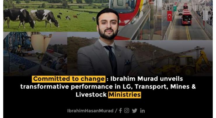 Provincial Minister Ibrahim Murad unveils impressive impact and accomplishments report