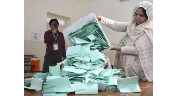Counting of ballot papers begins