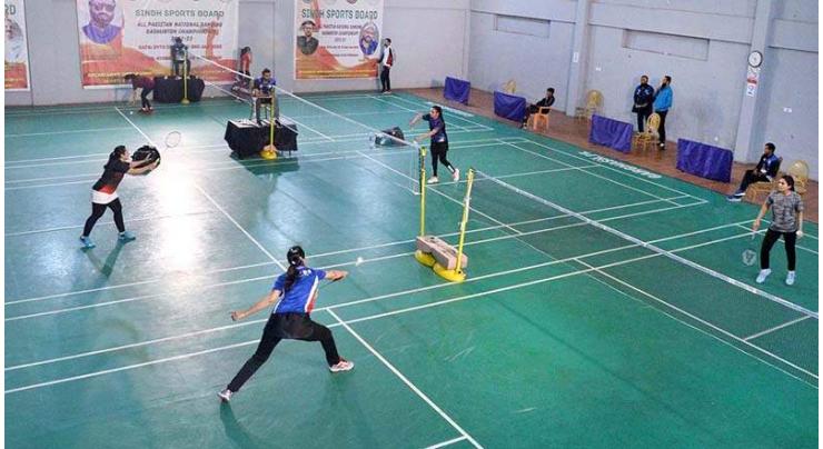 Sports games held in Degree college larkana
