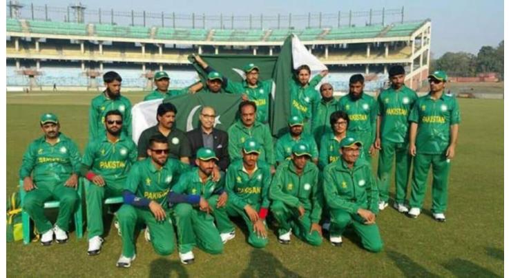 Pak blind cricket ream announced for tri-nation