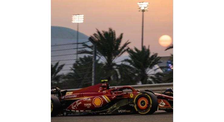 Ferrari's Sainz speeds to top of F1 test charts