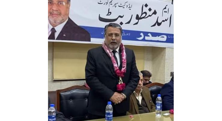 PTI-supported Asad Manzoor Butt elected as LHCBA president