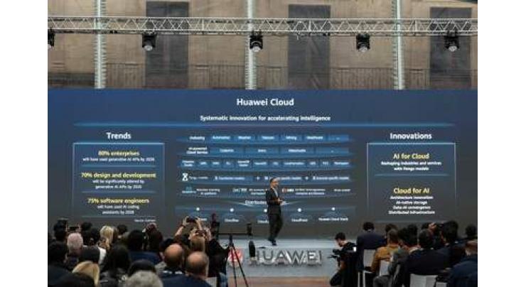 Huawei unveils Cloud, AI innovations at MWC 2024
