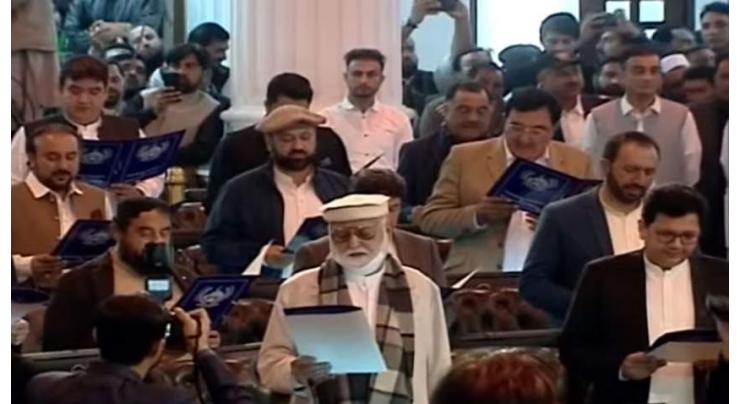 Newly-elected KP members take oath today