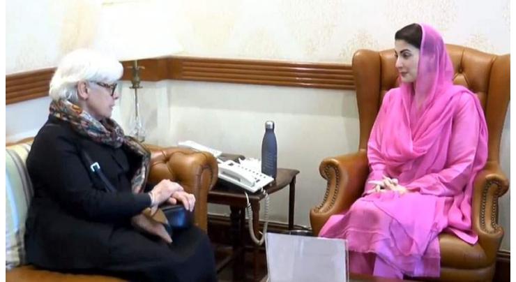 Punjab CM lauds Professor Mary Stiasny’s efforts for providing quality education