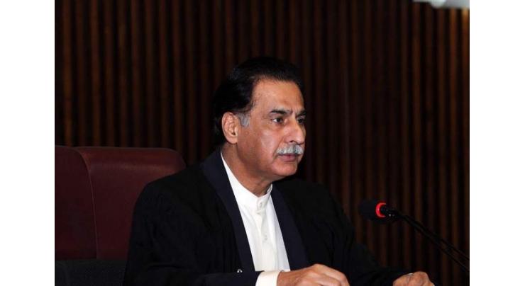 Ayaz pledges to conduct affairs of NA in accordance with constitution