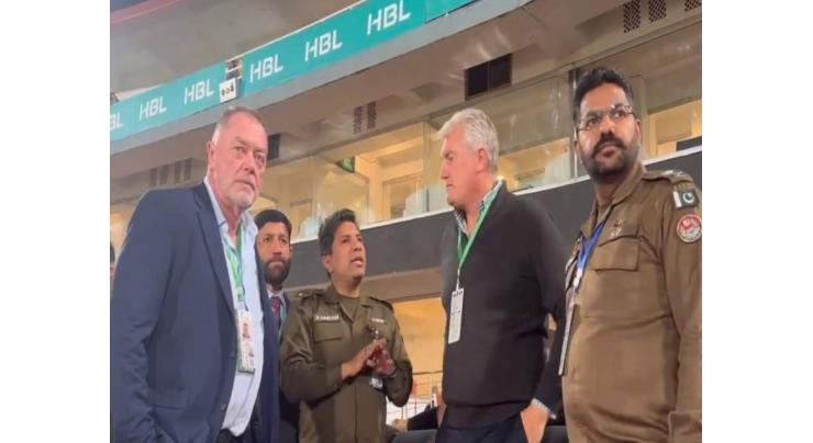 NZC security delegation visits Pindi Stadium