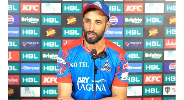Shan Masood not satisfied with his performance in HBL PSL 9 season