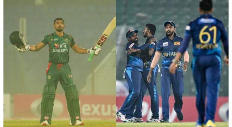 Cricket: Bangladesh v Sri Lanka 1st ODI scores
