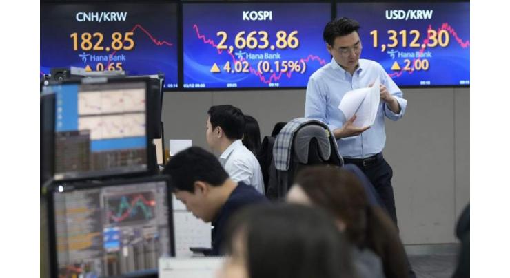 Asian markets mixed as traders eye US data, looming Fed meeting