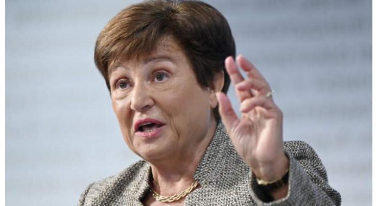 IMF chief Georgieva says 'available to serve' for second term