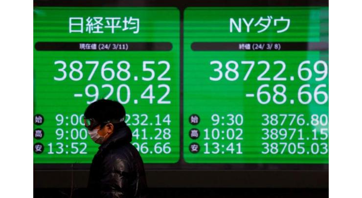 Asian markets sink on rate worries as US inflation surprises