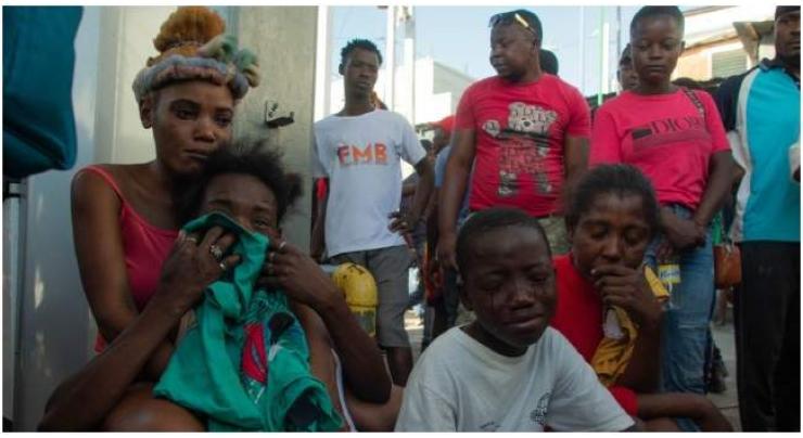 14 bodies found in Haiti capital suburb amid gang violence