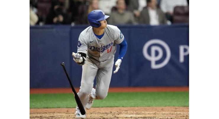 Dodgers begin Ohtani era with win over Padres in Seoul