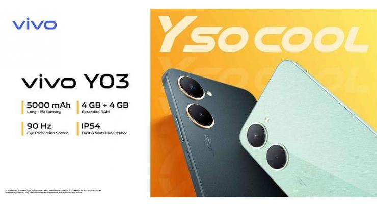 vivo Unveils the Y03: Redefining Smartphone Excellence in Pakistan