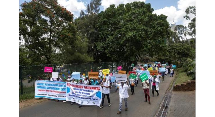Doctors' strike hits Kenyan government-run hospitals