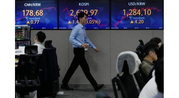 Asian markets drop as key US inflation data looms