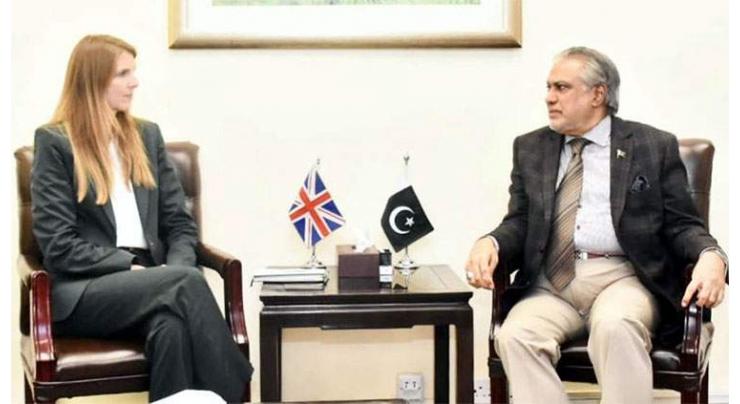 FM, UK High Commissioner discuss bilateral ties