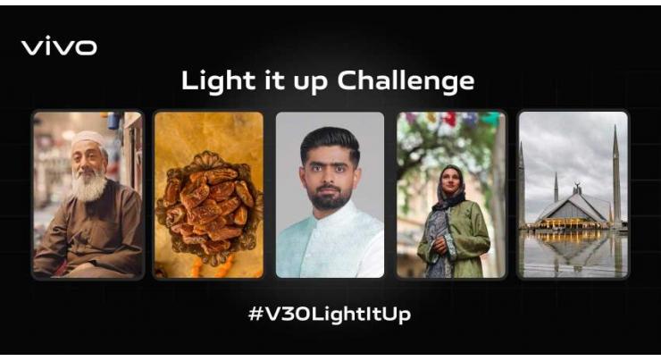 Join vivo's "Light it Up" Social Media Contest in Ramadan to Win vivo V30 5G