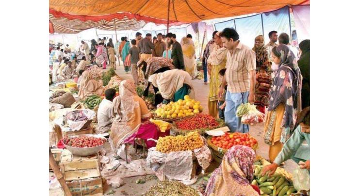 Sasta Bazar set up in DMJ