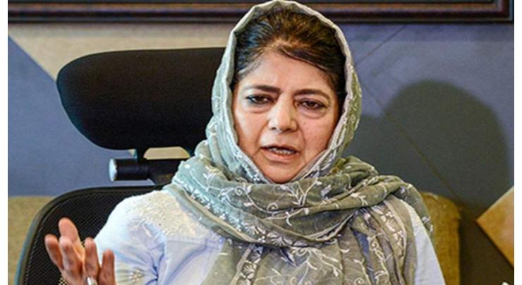 Mehbooba Mufti condemns BJP's actions, calls J&K prison state