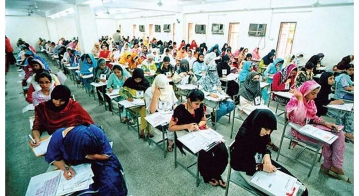 Primary exams underway in Larkana