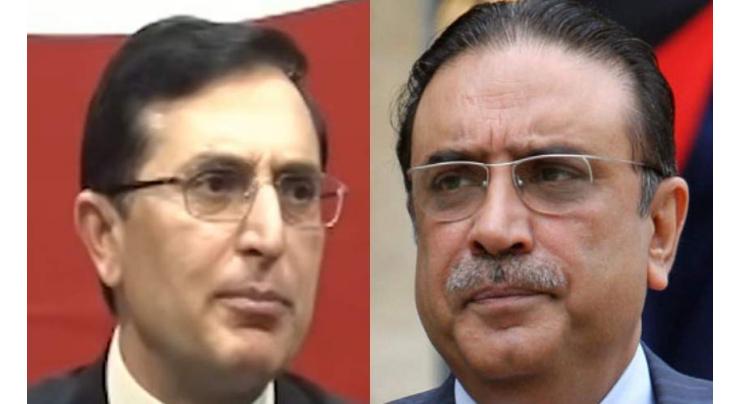 Barrister Gohar's criticism against president Zardari, a ridiculous act: Sharjeel