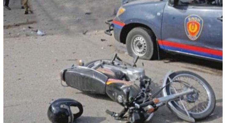 Over- speeding bus crushed to death two bike riders