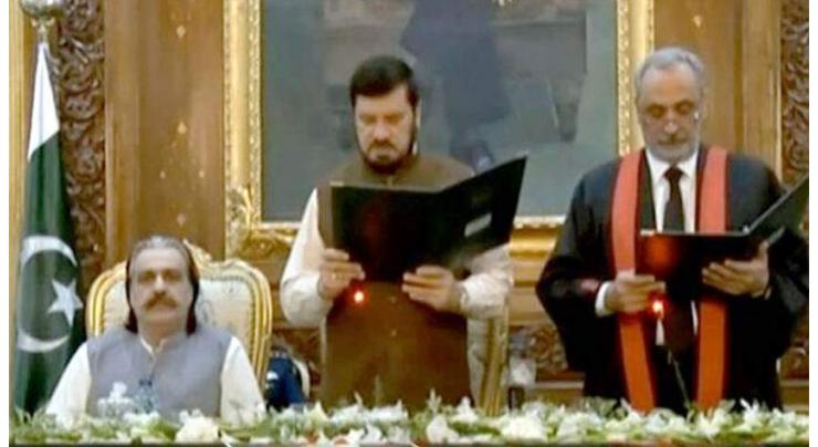 Justice Ishtiaq Ibrahim takes oath as PHC Chief Justice