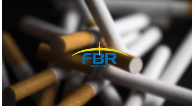 FBR seizes 1,235 packerites of cigarettes worth Rs 96 mln