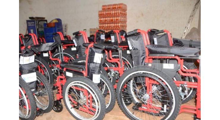 30 wheelchairs donated