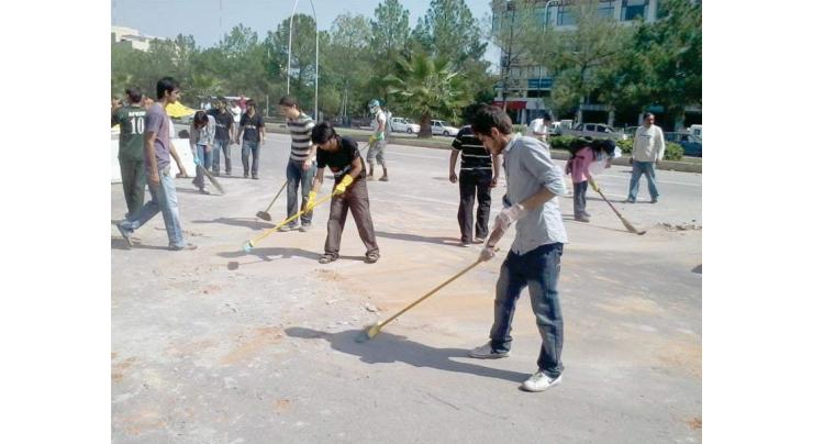Cleanup operation in Faisalabad 
