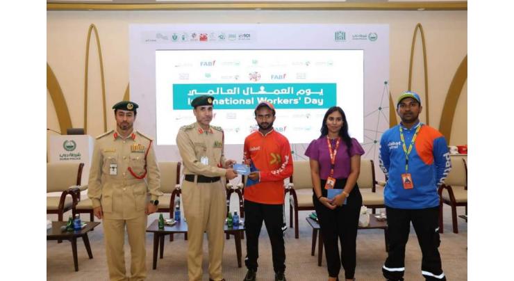 Dubai Police Marks International Workers' Day with 'Talabat' Riders